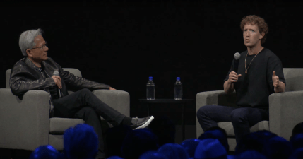 Zuckerberg touts Meta’s latest video vision AI with Nvidia CEO Jensen Huang